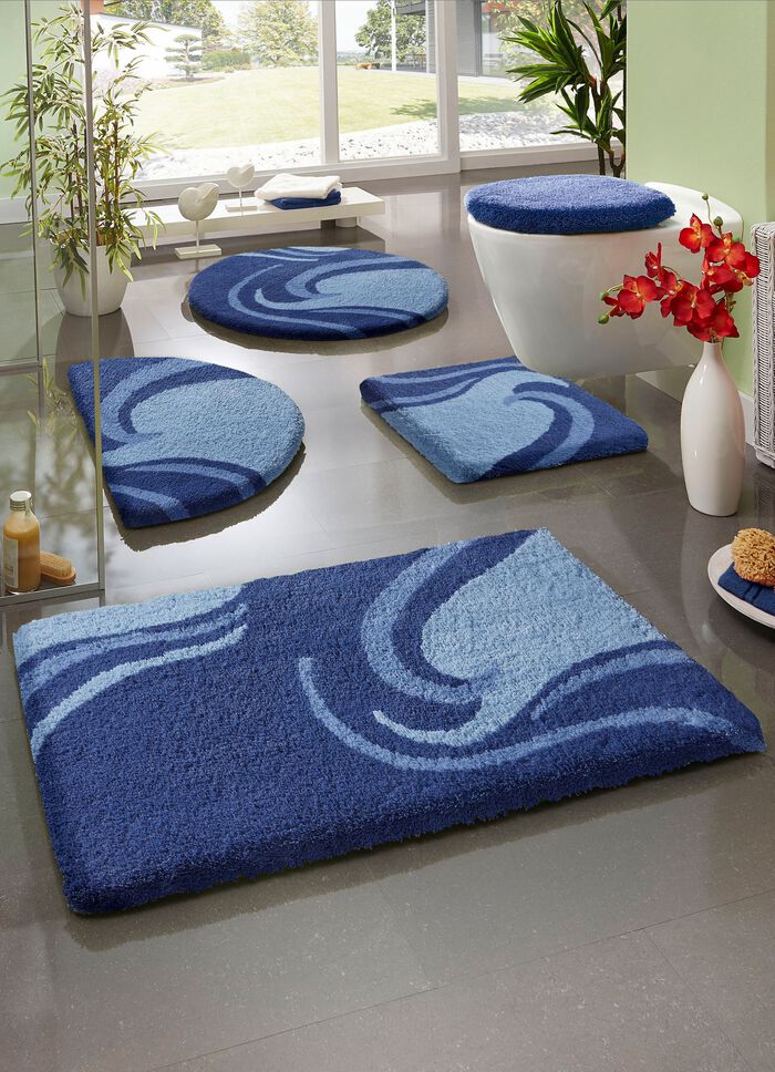 Badteppiche von &laquo;Kleine Wolke&raquo; mit rutschhemmender R&uuml;ckseite 