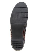 Waldl&auml;ufer, bequemer Damen-Trotteur, Weite H, mit herausnehmbarem Fussbett SCHWARZ-BUNT