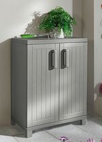 Gartenschrank f&uuml;r innen und aussen GRAU