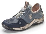 Rieker, sportliche Damen-Sneaker, mit herausnehmbarem Fussbett JEANS-BEIGE