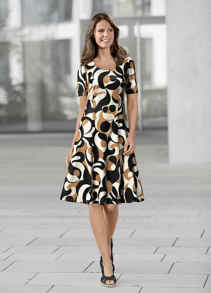Kleid in Schlupfform 