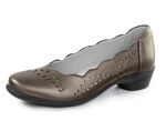 ELENA EDEN Pumps mit luftiger Perforation ANTIKBRONZE