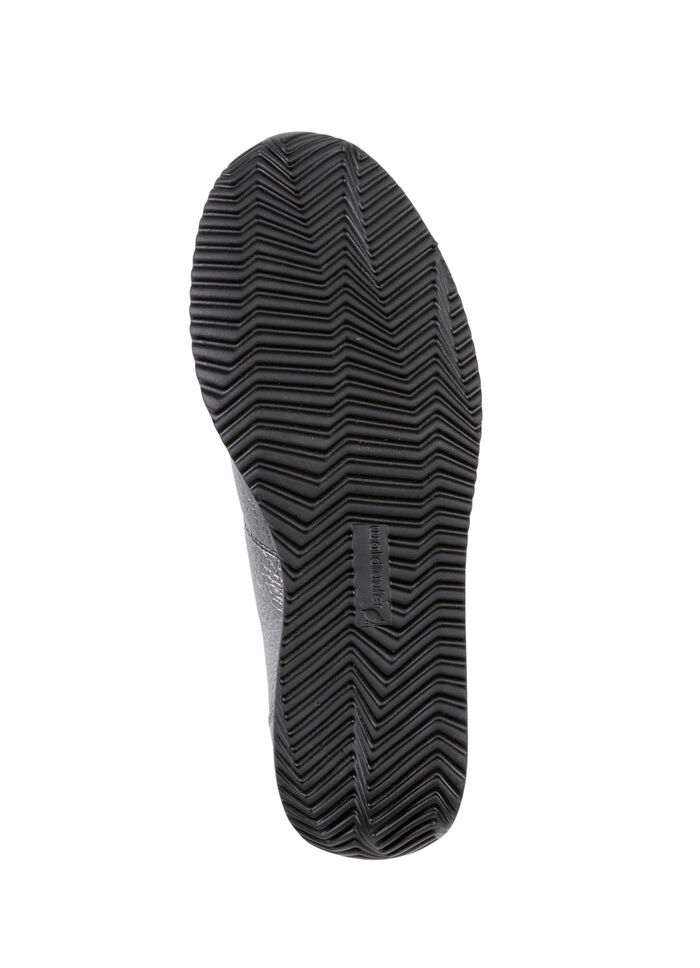 Waldläufer, leichte Damen-Sneaker, Weite H, mit herausnehmbarem Fussbett ALTSILBER