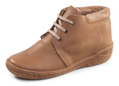 ELENA EDEN, gef&uuml;tterte Damen-Boots, Weite G, mit herausnehmbarem Fussbett 