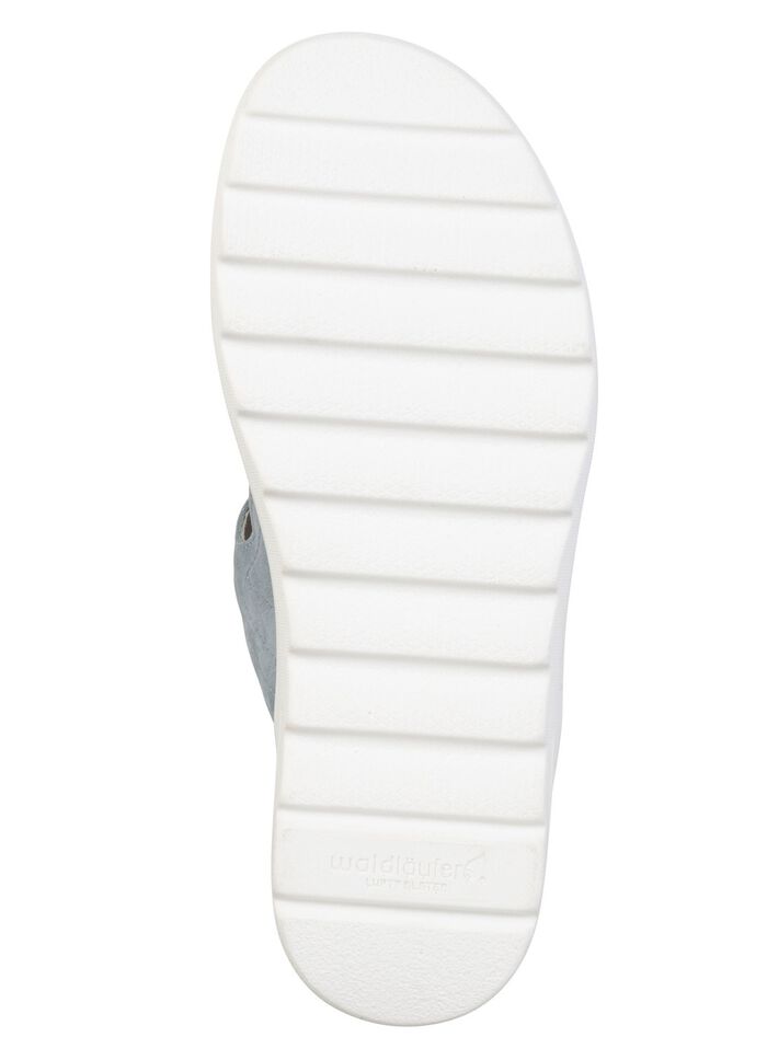 Waldl&auml;ufer, bequeme Damen-Pantoletten, Weite H, mit herausnehmbarem Fussbett 