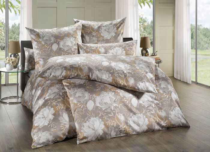 Bettw&auml;sche-Garnitur mit Reissverschluss MULTICOLOR