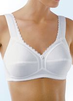 Susa BH mit Spitzenabschluss WEISS