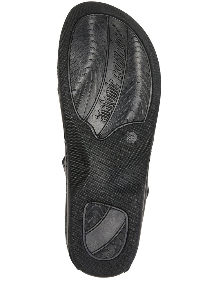 ELENA EDEN, klassische Damen-Sandalen, Weite H, mit Klettverschluss 