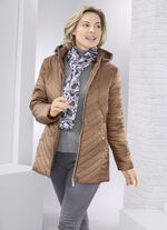 Jacke mit abnehmbarer Kapuze 