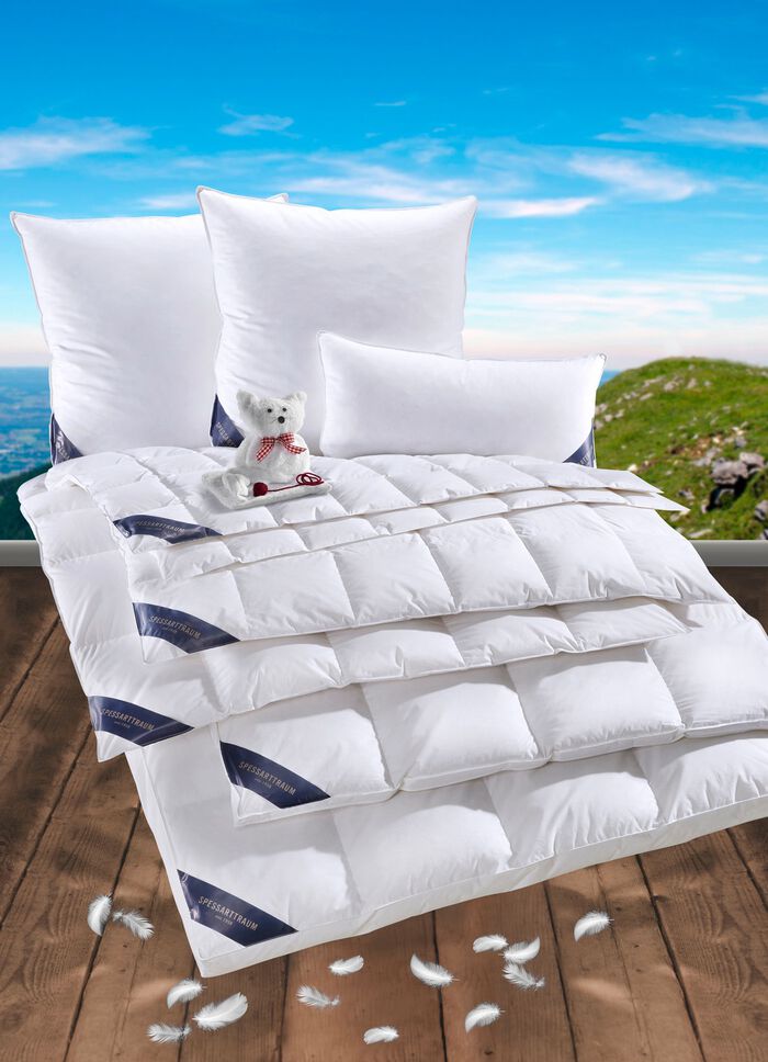 Hochwertige Daunendecken-Serie von Spessarttraum WEISS