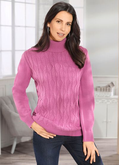 Pullover mit Strukturdessin 