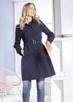 Trenchcoat mit Gürtel 