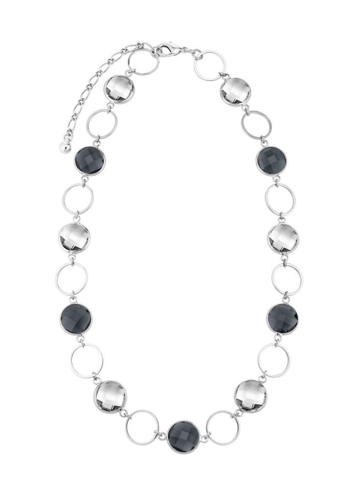 Schmuckset, 3-teilig, mit Kristallsteinen 