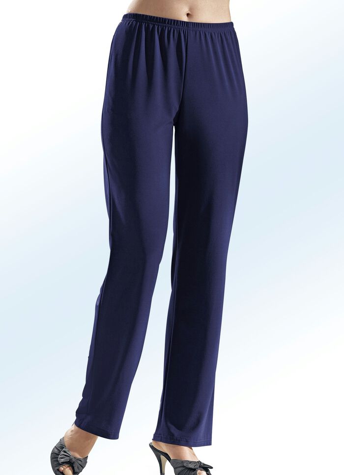 KLAUS MODELLE  Hose mit Dehnbund MARINE