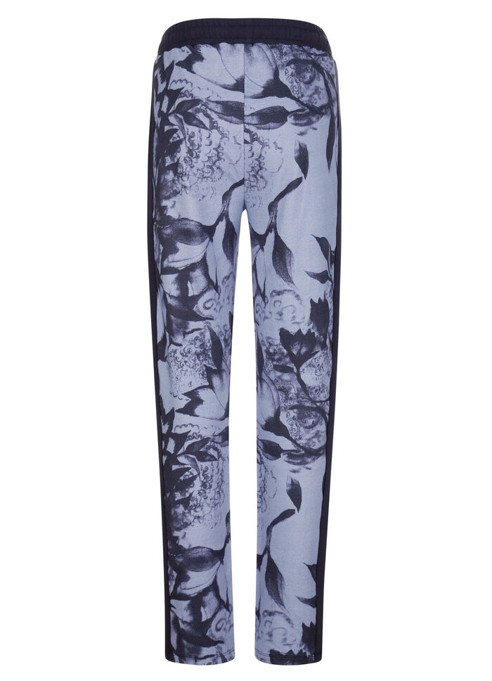 Hose mit seitlichem Galon-Streifen