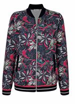 Sweatjacke mit seitlichen Eingrifftaschen 