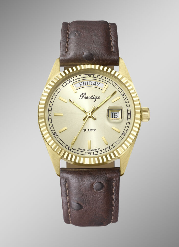 Hochwertige Prestige-Quartz-Herrenuhr 