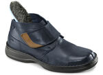 Boot mit verstellbarer Klettspange MARINE-BRAUN