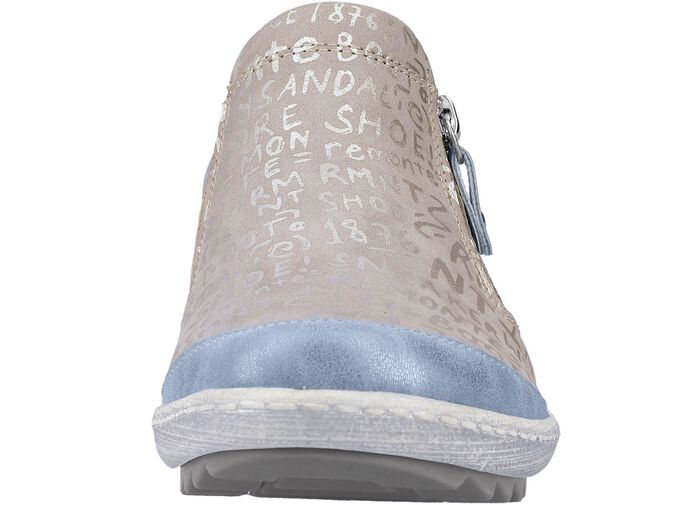 Remonte Slipper mit herausnehmbarer Einlage BLEU-SILBERGRAU