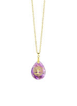Anhänger mit echt Amethyst 