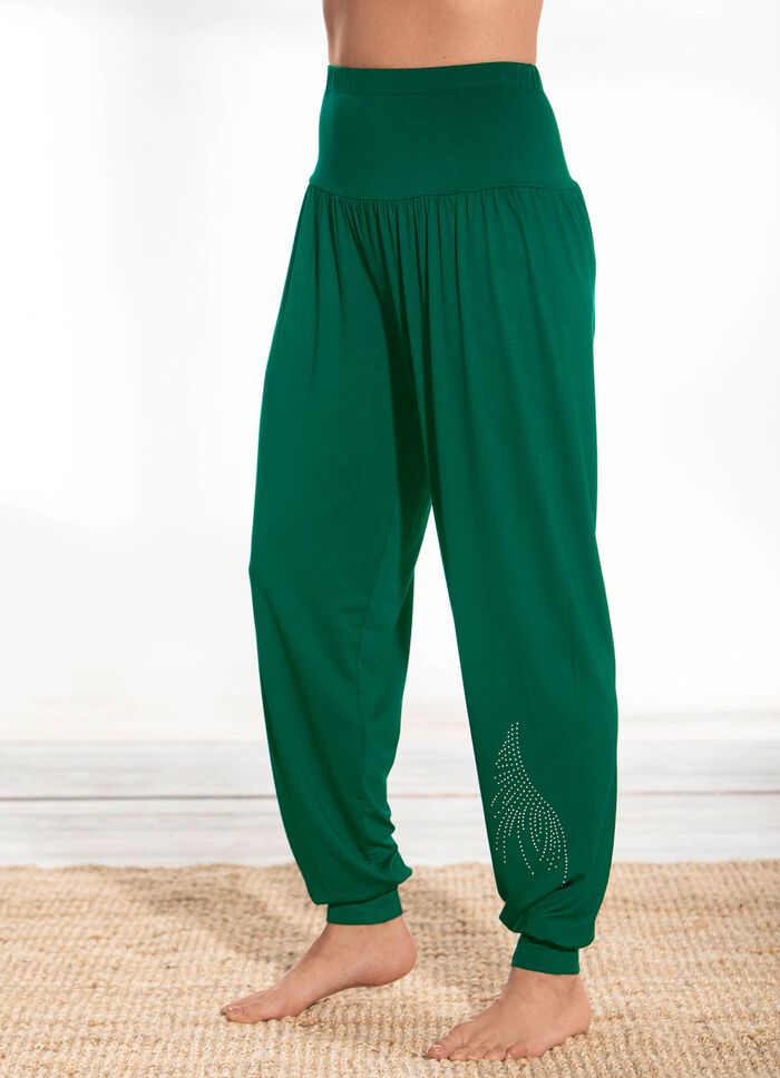 Pump-Hose von Plantier DUNKELGR&Uuml;N