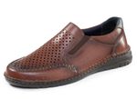 GINO GALANTE, komfortable Herren-Slipper, Weite H, mit herausnehmbarem Fussbett 