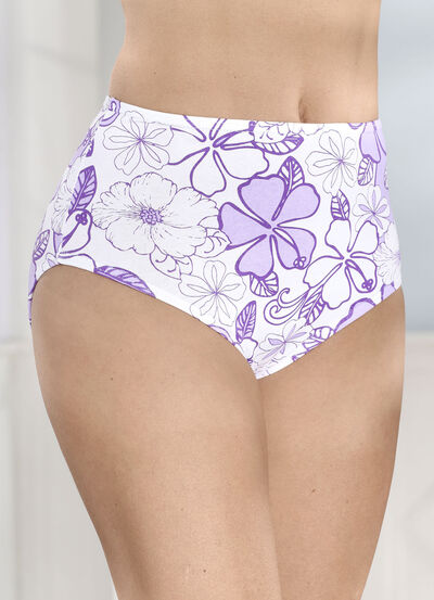 Sechserpack Slips mit Gummizug im Bund 