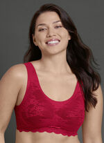 Superbequemer Anita BH aus elastischer Spitze ROT