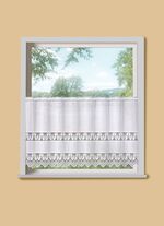 Kurzvorhang Schmetterlings-Spitze mit Stangendurchzug 