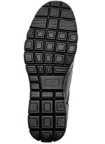 Leichte Herren-Slipper, mit herausnehmbarem Fussbett SCHWARZ