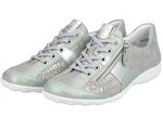 Remonte Sneaker mit bedruckten Besätzen MINT-SILBERGRAU