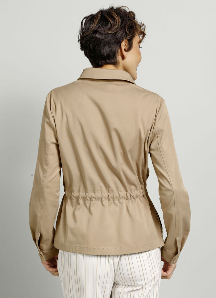 Blazer mit Umlegekragen 