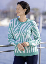 Pullover mit flauschig weichem Griff 