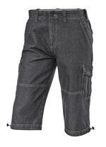 Jeans-Bermudas mit Cargotaschen in 3 Farben ANTHRAZIT