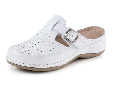ELENA EDEN, sommerliche Damen-Clogs, Weite G, mit verstellbarer Schliesse 