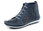 Gemini Bootie mit Knitter-Struktur 