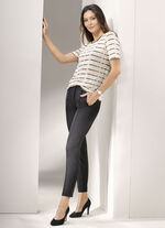 2-in-1 Shirt mit Kontrastblende 
