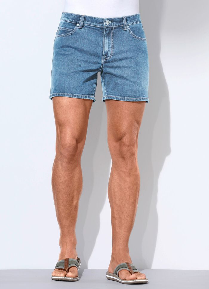 Jeans-Shorts von "&laquo;Paddock's&raquo; in 2 Farben HELLJEANS