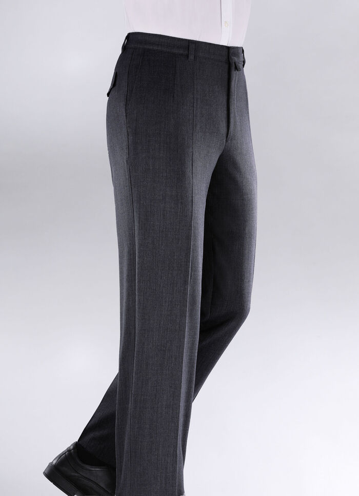 «Klaus Modelle»-Hose in 4 Farben ANTHRAZIT MELIERT