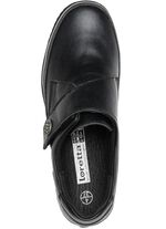 ELENA EDEN, bequeme Damen-Slipper, WeiteH, mit herausnehmbarem Fussbett SCHWARZ