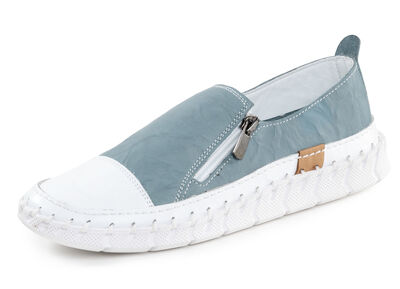 ELENA EDEN Slipper mit Knitter-Struktur 