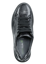 Waldläufer, trendige Damen-Schnürschuhe, Weite H, mit herausnehmbarem Fussbett ANTHRAZIT