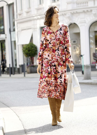 Kleid mit schönem Floralprint 