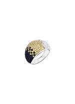Funkelnder Damenring mit Swarovski-Elements 