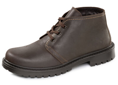 GINO GALANTE, gefütterte Herren-Boots, Winterschuhe, Weite H, mit Lammfell 