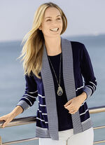 Pullover in Twinset-Optik 