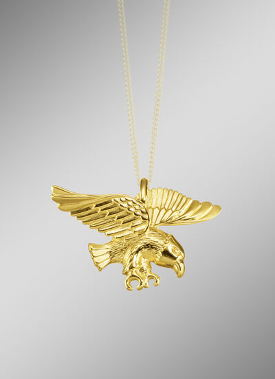 Adler-Anhänger aus Gold 