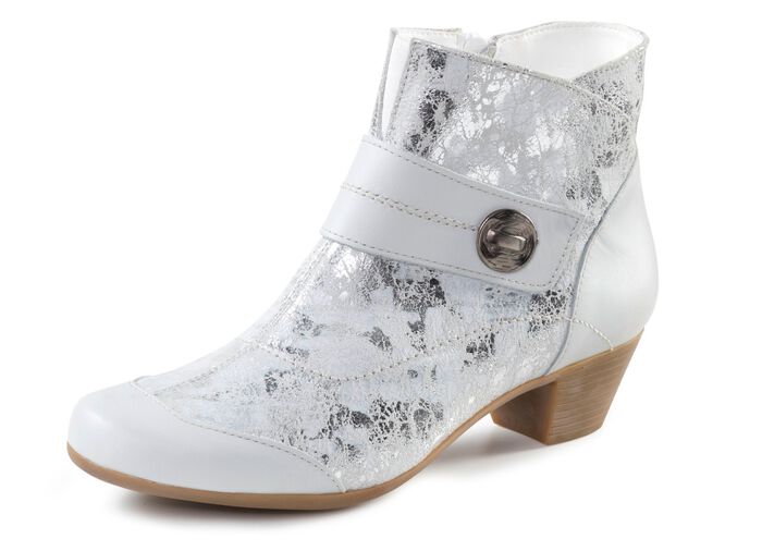 ELENA EDEN, elegante Damen-Stiefeletten, Weite G, mit herausnehmbarem Fussbett 