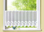 Kurzstore mit Stangendurchzug aus Jacquard 