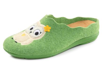 Laurina, klassiche Damen-Hausschuhe, mit herausnehmbarem Fussbett 